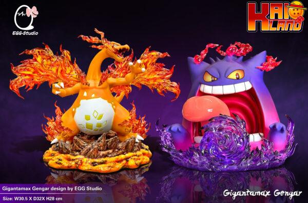 Pokemon EGG Studio CJJ Gengar Resin Statue 6