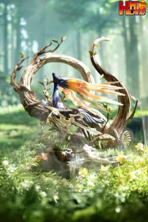 Pokemon IU Studio Xerneas Resin Statue