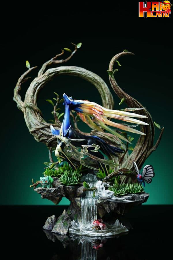 Pokemon IU Studio Xerneas Resin Statue 4