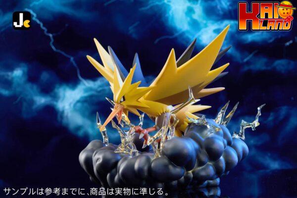 Pokemon Jc Studio First Generation Zapdos Resin Statue 1