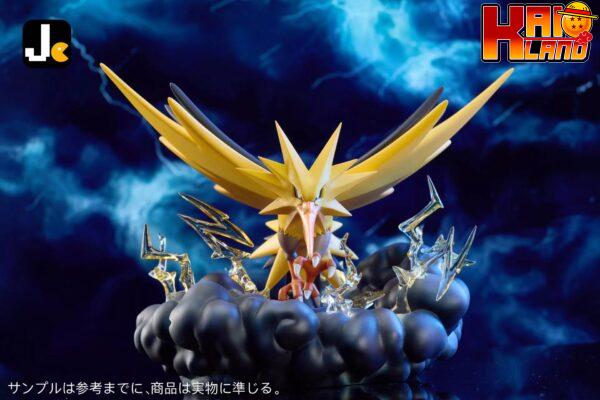 Pokemon Jc Studio First Generation Zapdos Resin Statue 2