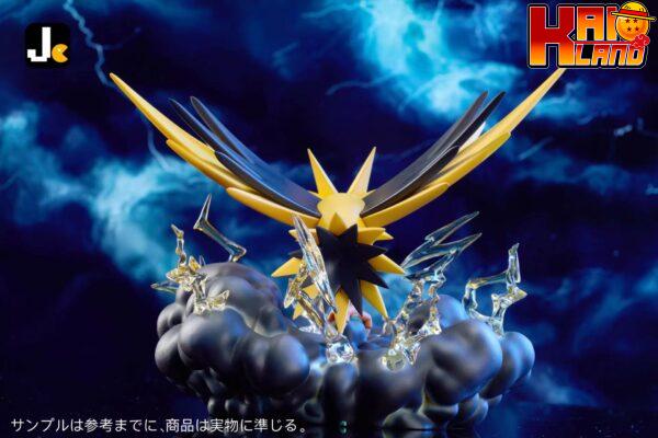 Pokemon Jc Studio First Generation Zapdos Resin Statue 3