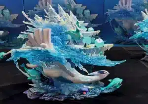 Pokemon Moon Shadow Studio The Legendary God Of The Sea Lugia Resin Statue
