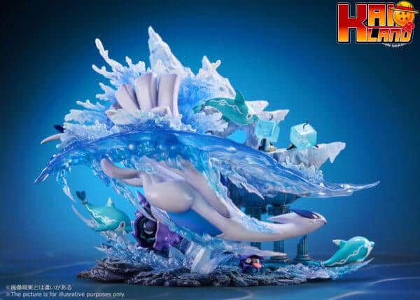 Pokemon Moon Shadow Studio The Legendary God Of The Sea Lugia Resin Statue 5
