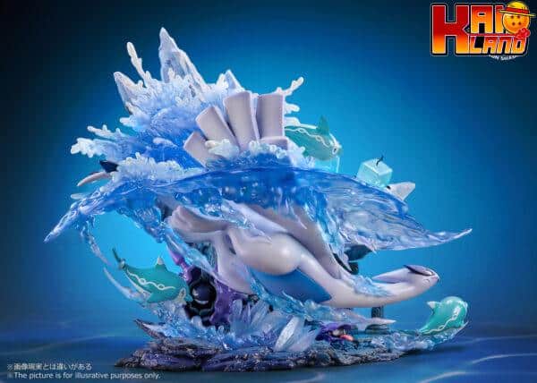 Pokemon Moon Shadow Studio The Legendary God Of The Sea Lugia Resin Statue 6
