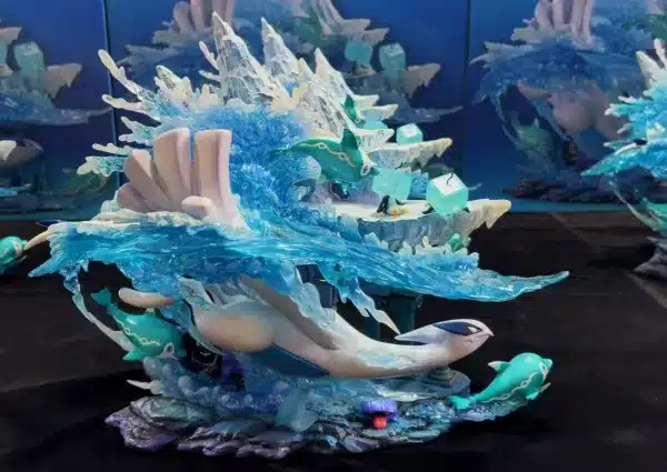 Pokemon Moon Shadow Studio The Legendary God Of The Sea Lugia Resin Statue