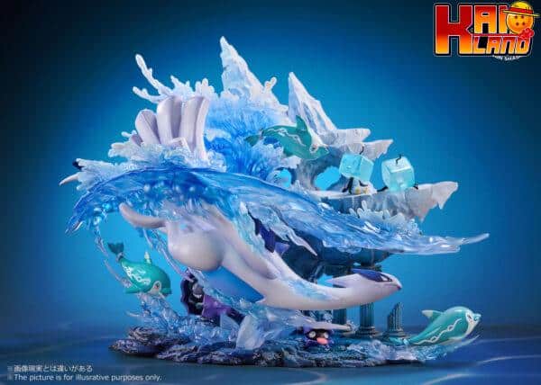 Pokemon Moon Shadow Studio The Legendary God Of The Sea Lugia Resin Statue 7