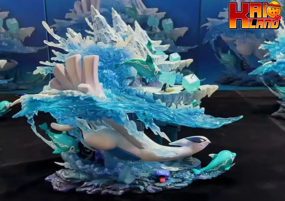 Pokemon Moon Shadow Studio The Legendary God Of The Sea Lugia Resin Statue