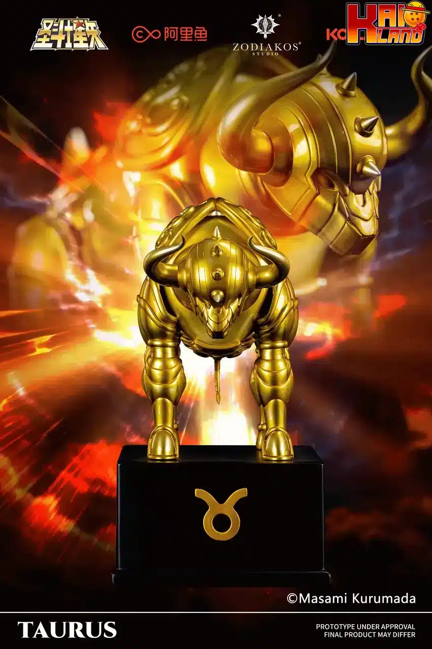 Saint Seiya Zodiakos Studio Taurus Cloth Licensed Resin Statue