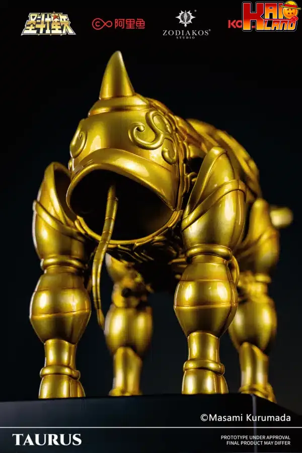 Saint Seiya Zodiakos Studio Taurus Cloth Licensed Resin Statue 4