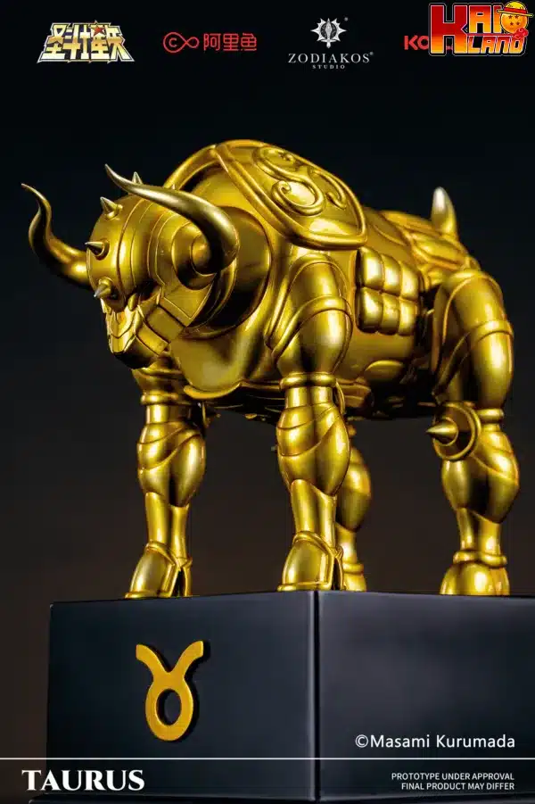 Saint Seiya Zodiakos Studio Taurus Cloth Licensed Resin Statue 8