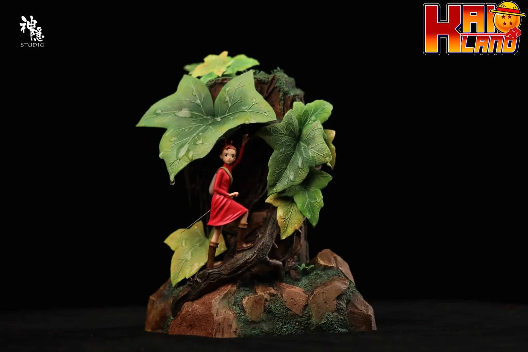 The Secret World of Arrietty Shen Yin Studio Arrietty Clock Resin Statue