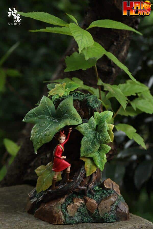 The Secret World of Arrietty Shen Yin Studio Arrietty Clock Resin Statue 7
