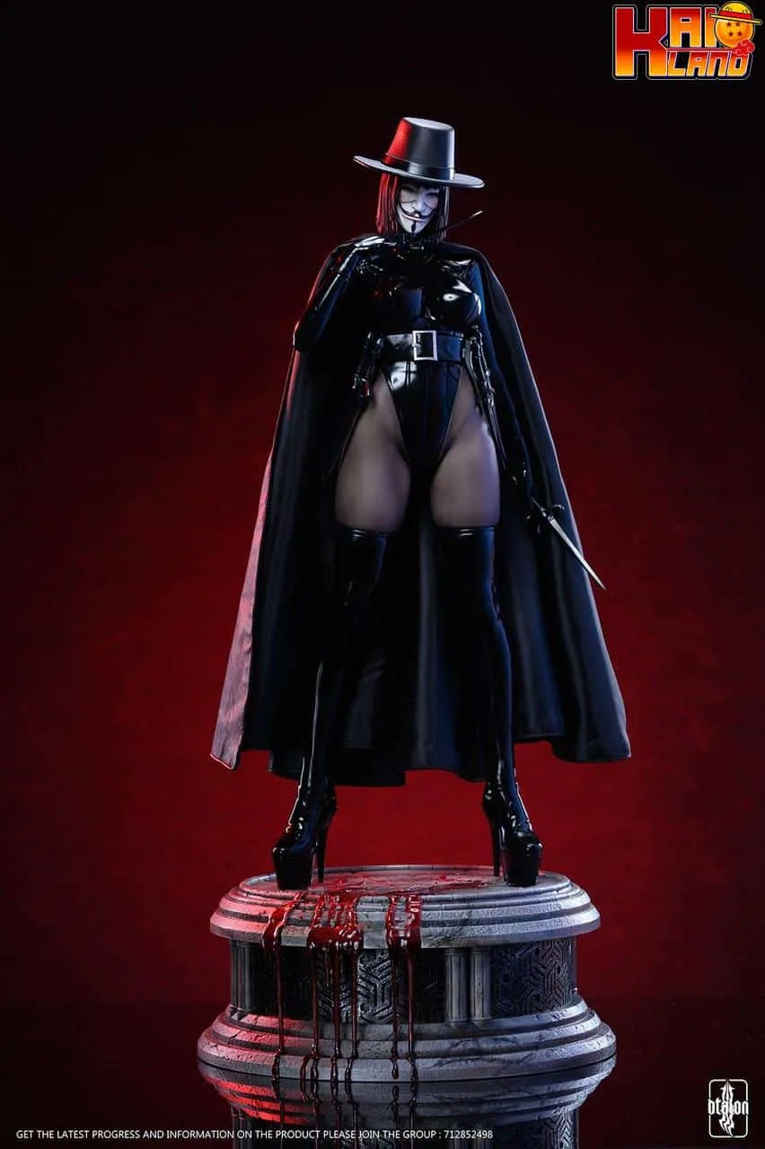 V for Vendetta Dtalon Studio Miss Vendetta Resin Statue