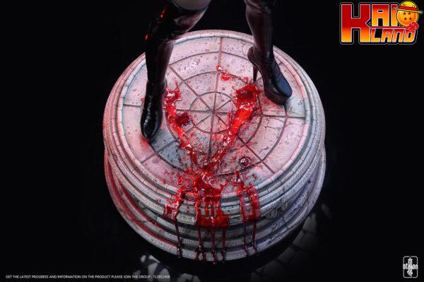 V for Vendetta Dtalon Studio Miss Vendetta Resin Statue 10