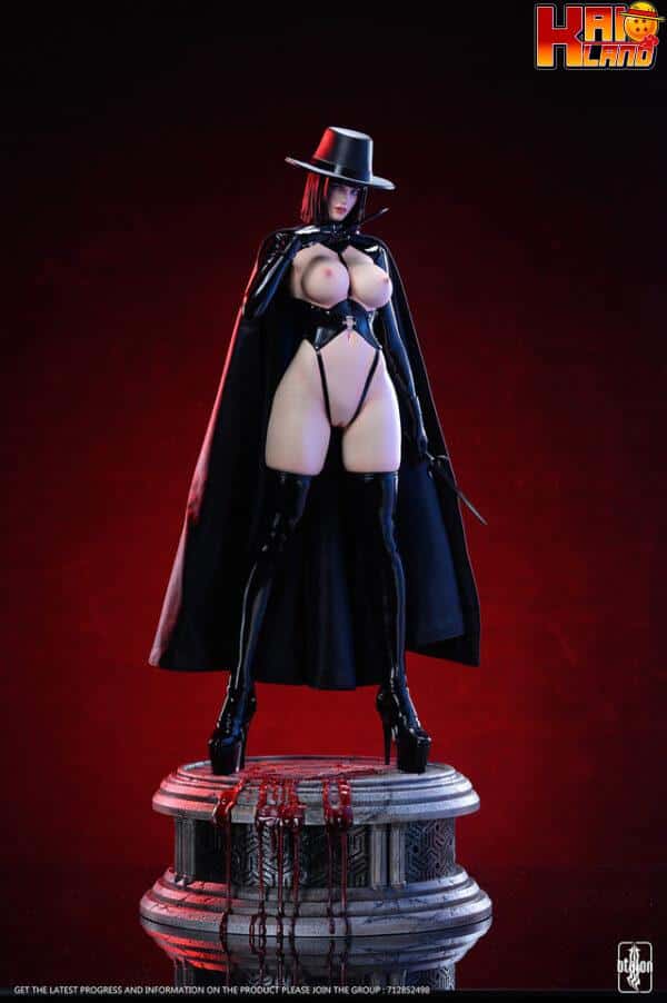 V for Vendetta Dtalon Studio Miss Vendetta Resin Statue 9