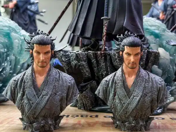 Vagabond Mask Studio Miyamoto Musashi Resin Statue 4