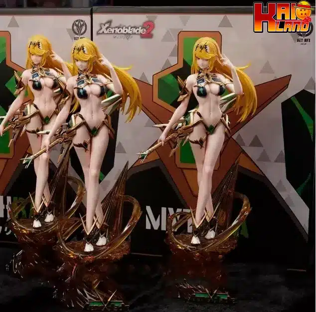 Xenoblade NiJi Studio Mythra Resin Statue