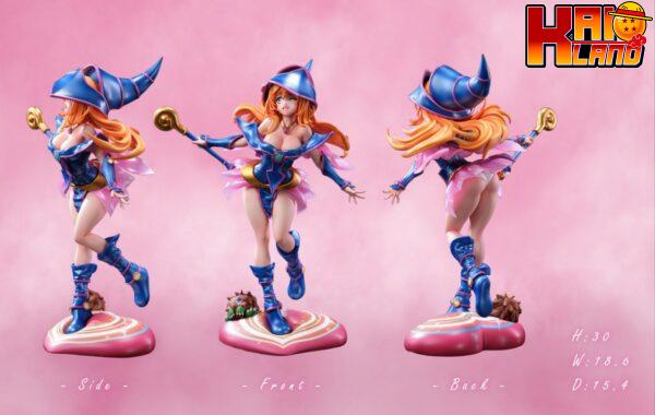 YuGiOh Aftershock Studio Black Magic Girl V2 Resin Statue 1
