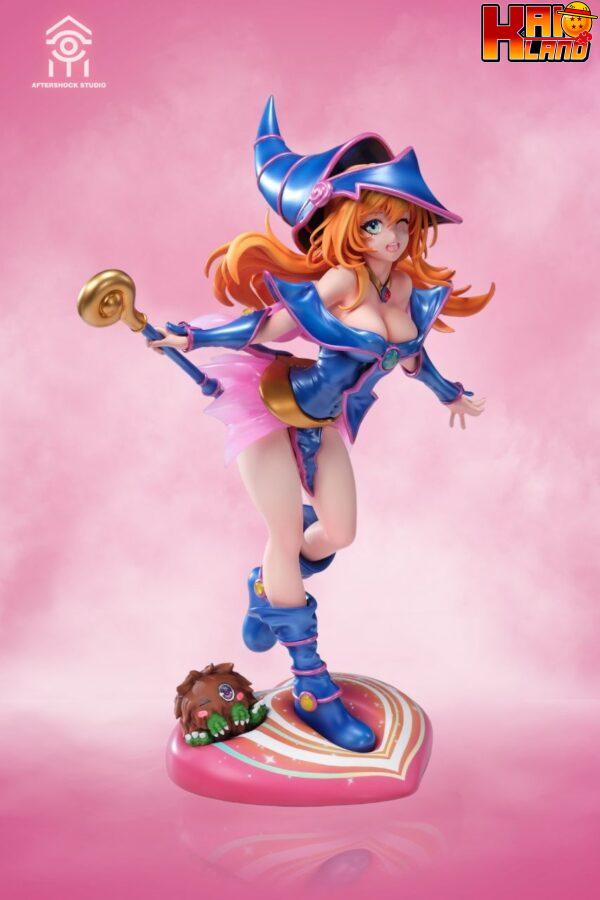 YuGiOh Aftershock Studio Black Magic Girl V2 Resin Statue 3