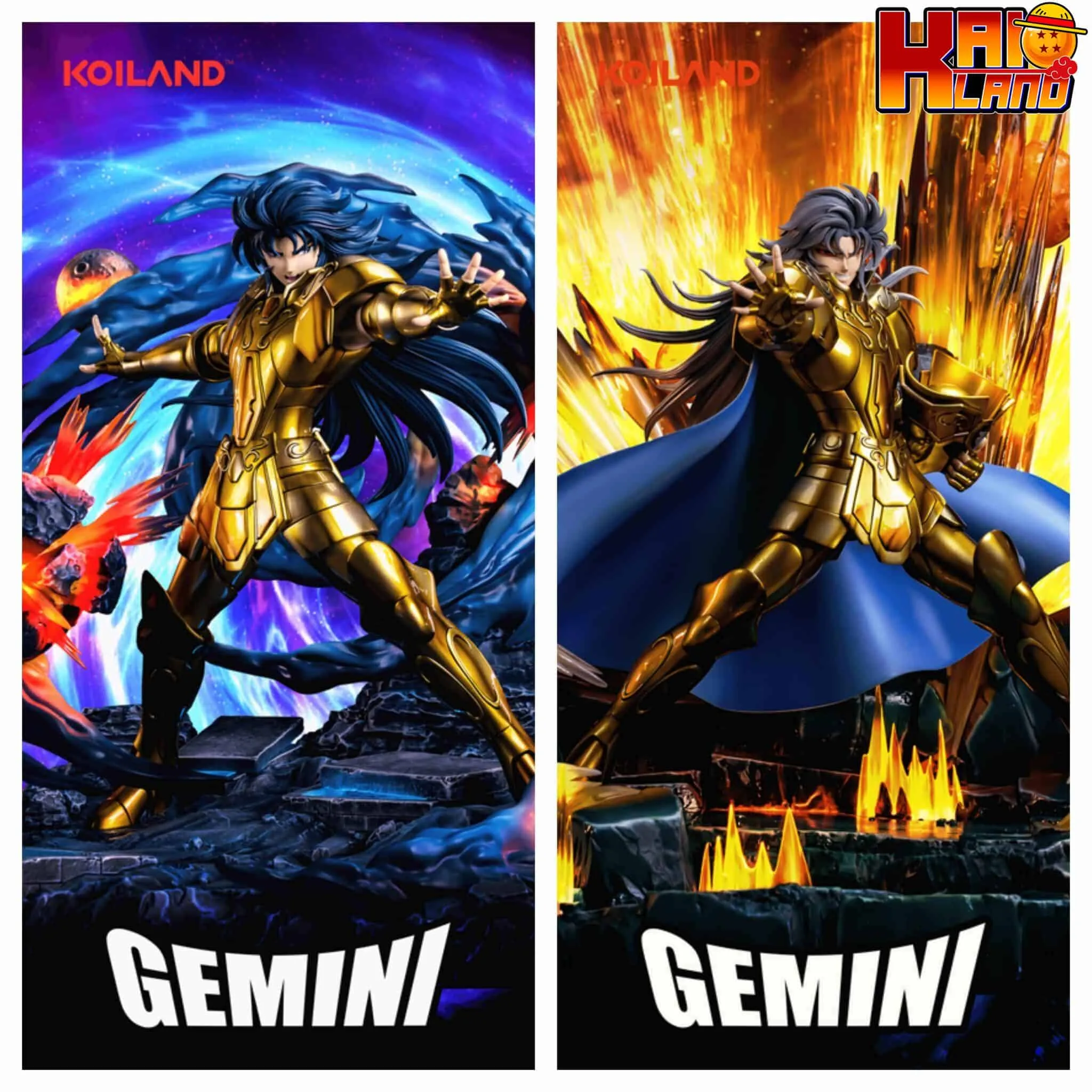 Saint Seiya Zodiakos Studio Saga Kanon Licensed Resin Statue