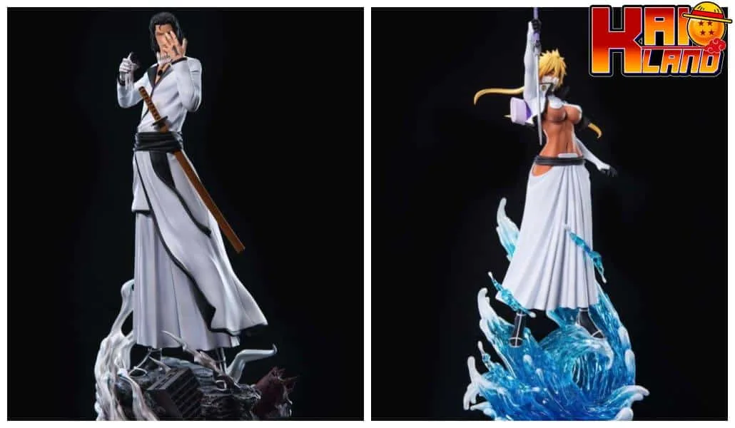 Bleach AC Studio Coyote Starrk x Tier Harribel Resin Statue