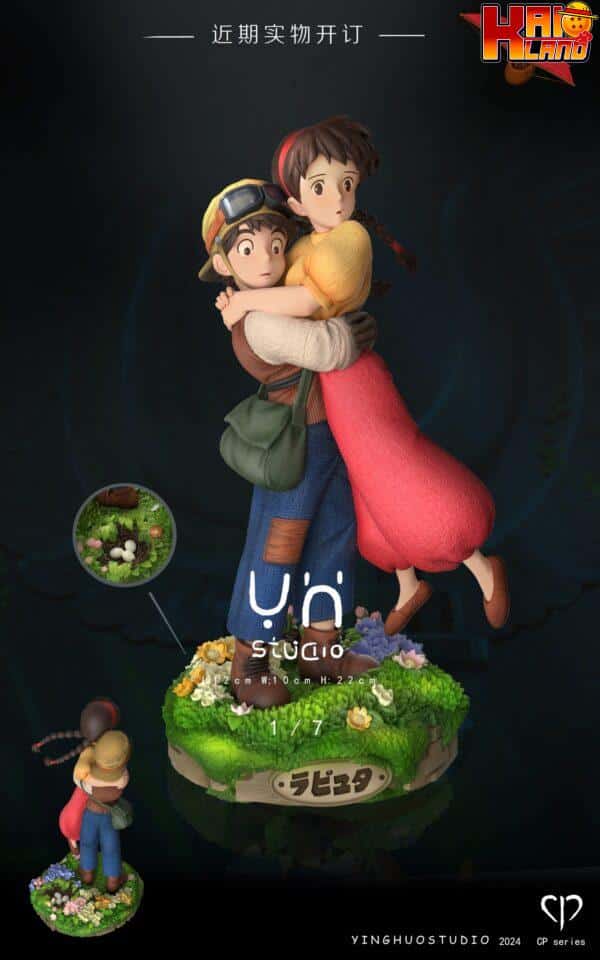 Castle in the Sky YINGHUO Studio Sheeta x Pazu Resin Statue 2