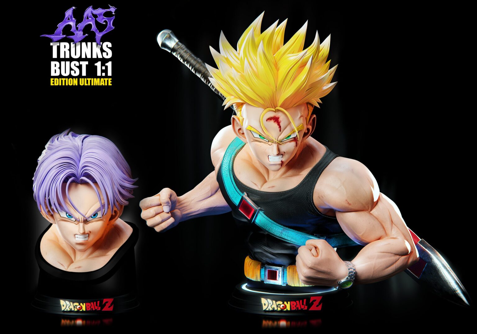 Dragon Ball ArmyAnt Studio Trunks Resin Statue Kaioland