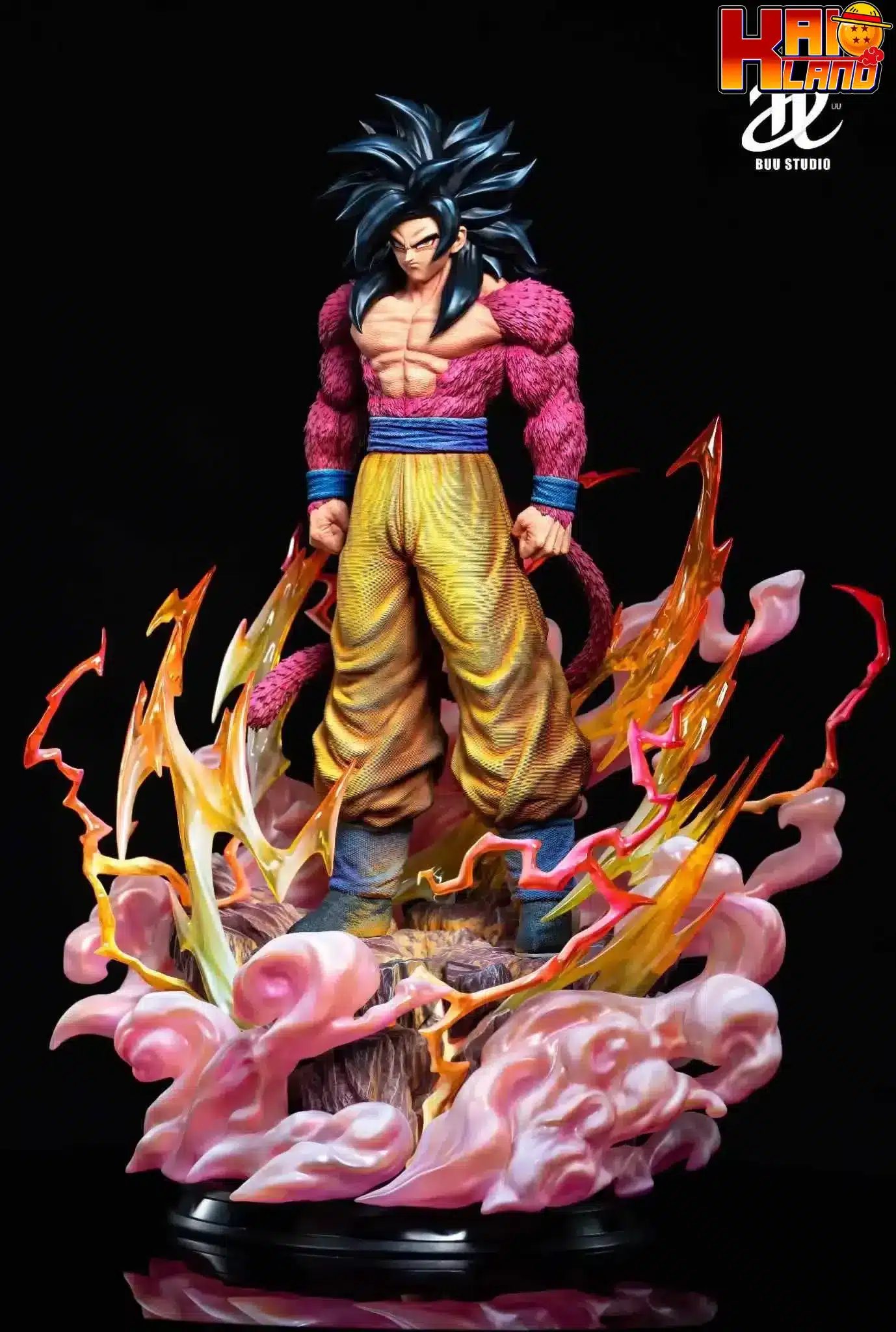 Dragon Ball BUU Studio SSJ4 Goku Resin Statue