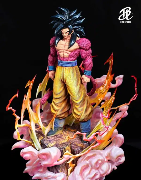Dragon Ball BUU Studio SSJ4 Goku Resin Statue 2 1
