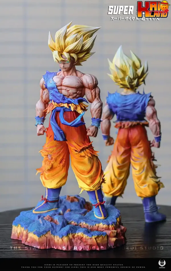Dragon Ball JD Studio First Super Saiyan Son Goku Resin Statue 1 1