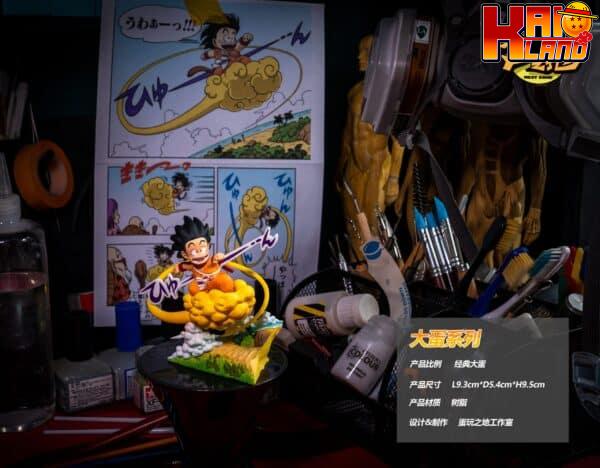 Dragon Ball Nest Zone Studio Son Goku Kid Resin Statue 2