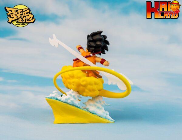 Dragon Ball Nest Zone Studio Son Goku Kid Resin Statue 4