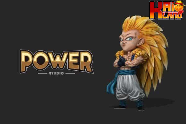 Dragon Ball Power Studio SS3 Gotenks Resin Statue 2