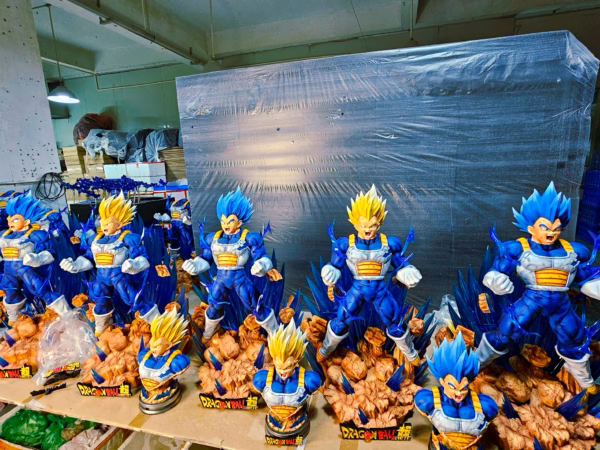 Dragon Ball TZT Studio Vegeta Resin Statue