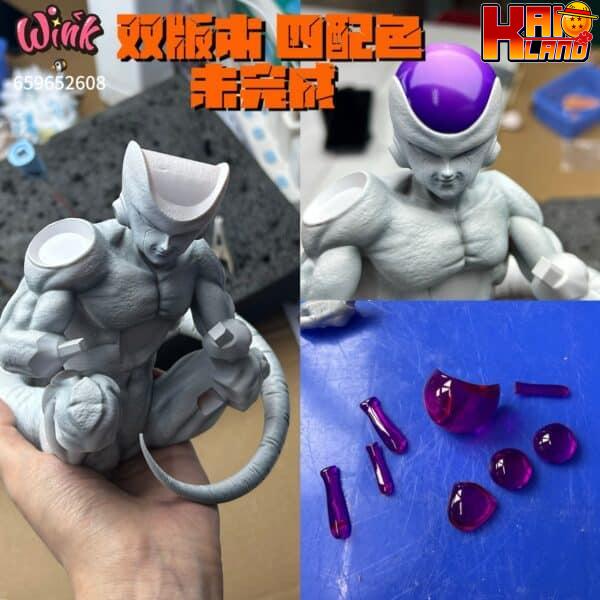 Dragon Ball Wink Studio Sitting Frieza Resin Statue 1