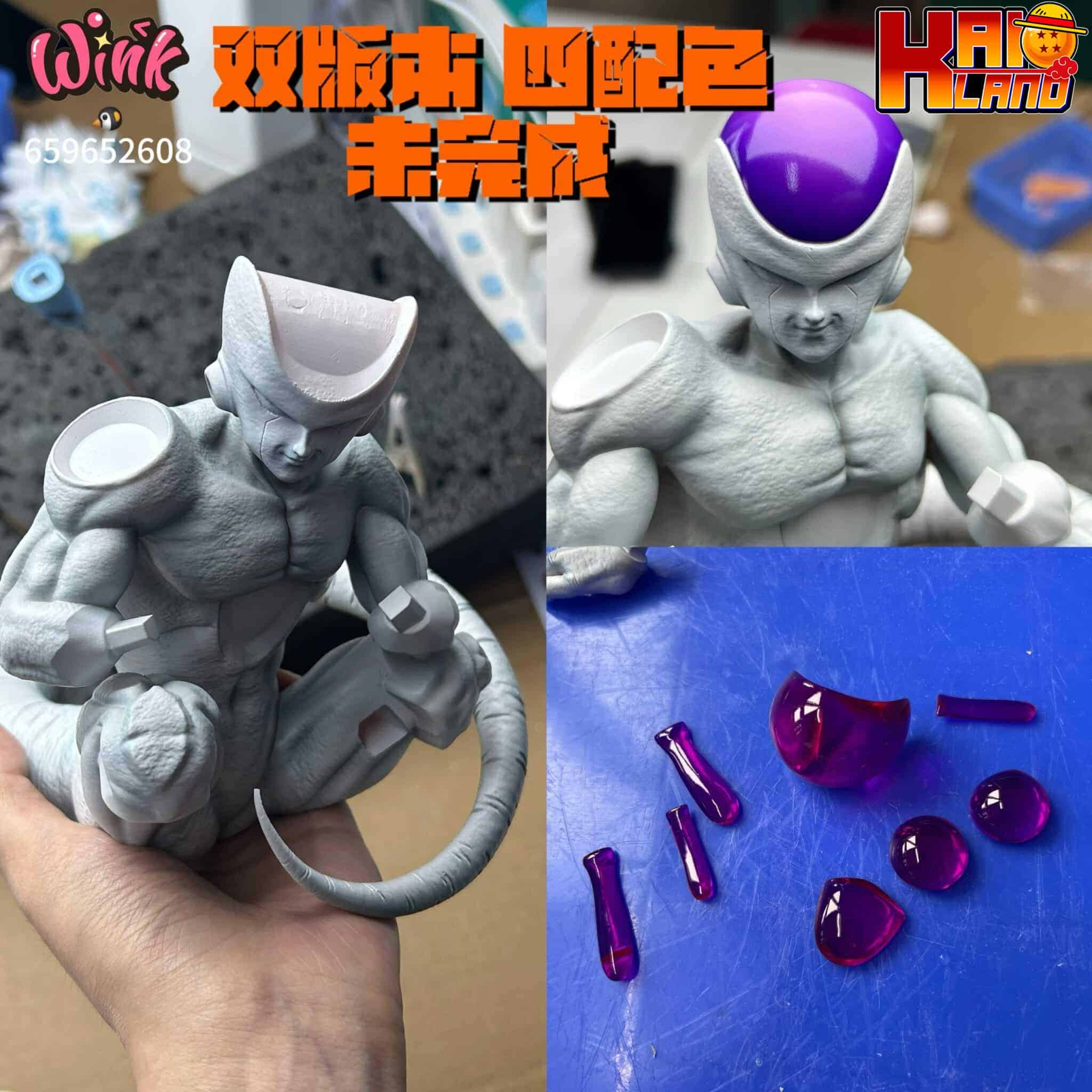 Dragon Ball Wink Studio Sitting Frieza Resin Statue