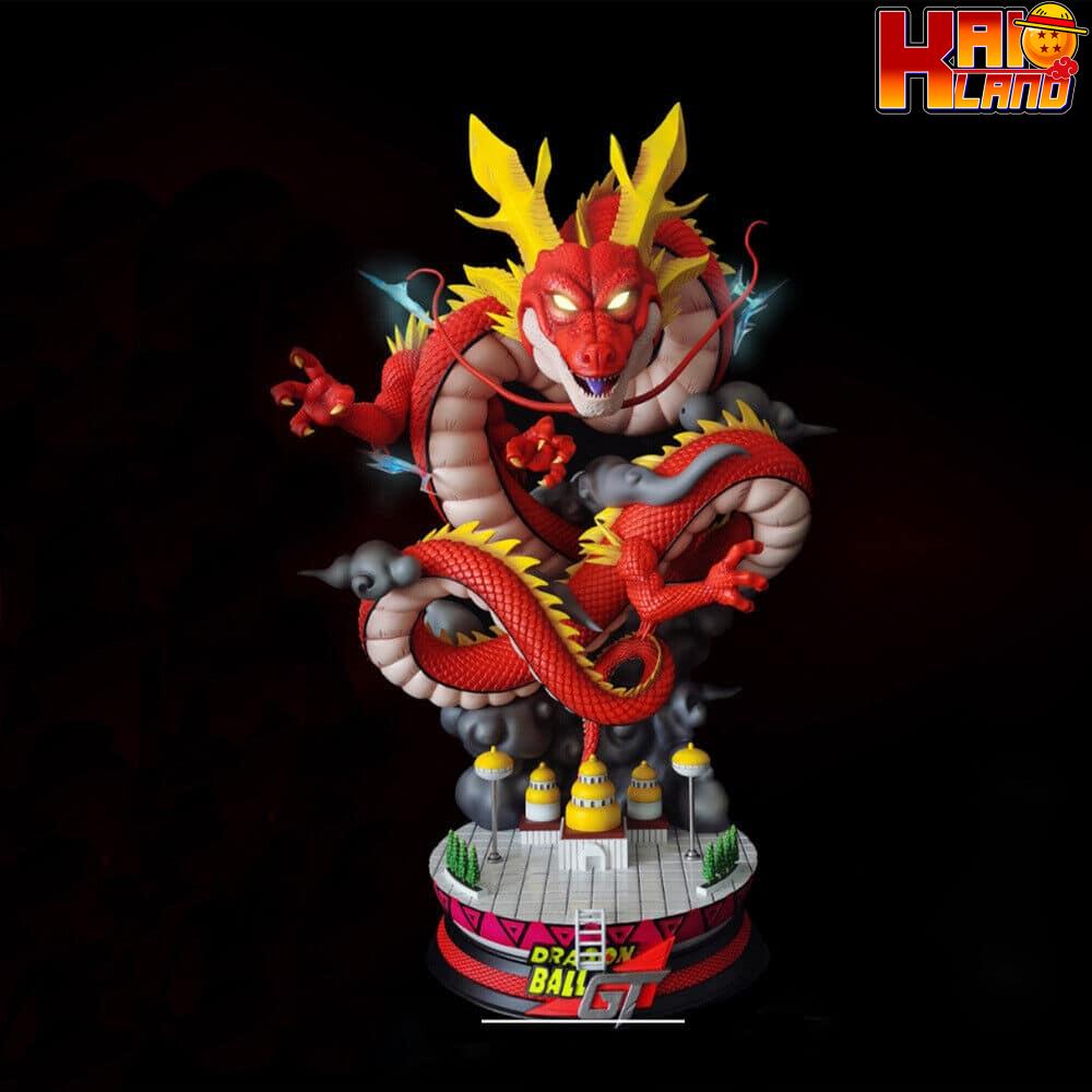 Dragon Ball YY Studio Shenron Red Resin Statue