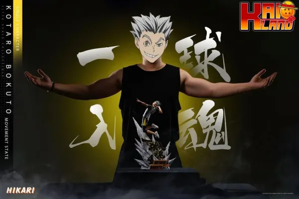 Haikyuu HIKARI Studio Bokuto Kotaro Resin Statue 3
