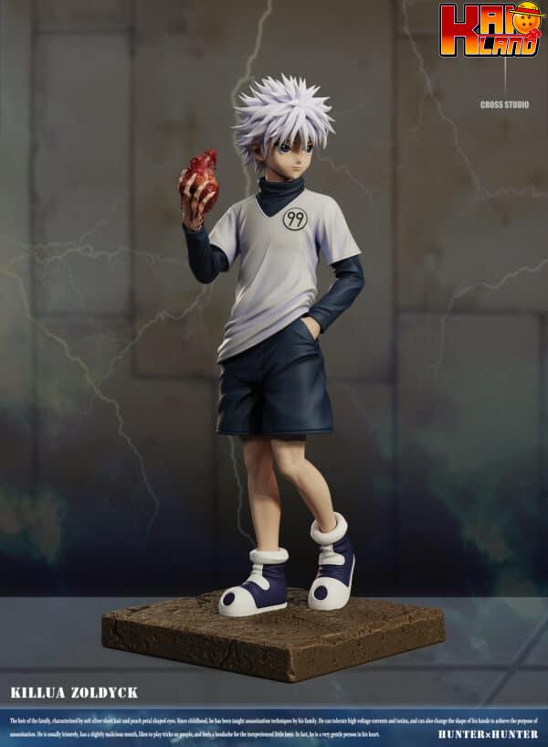 Hunter×Hunter Cross Studio Killua Resin Statue 3