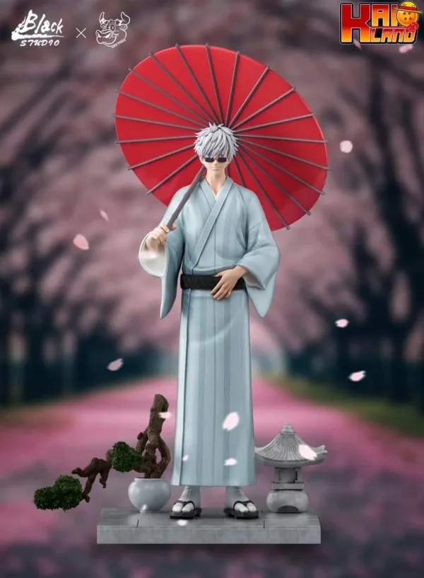 Jujutsu Kaisen Black x Niuzi Studio Satoru Gojo Resin Statue 1