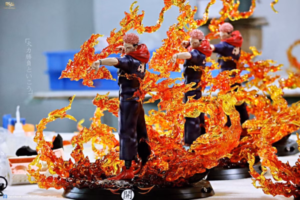 Jujutsu Kaisen Real Creation Studio Sukuna Flame Arrow Resin Statue