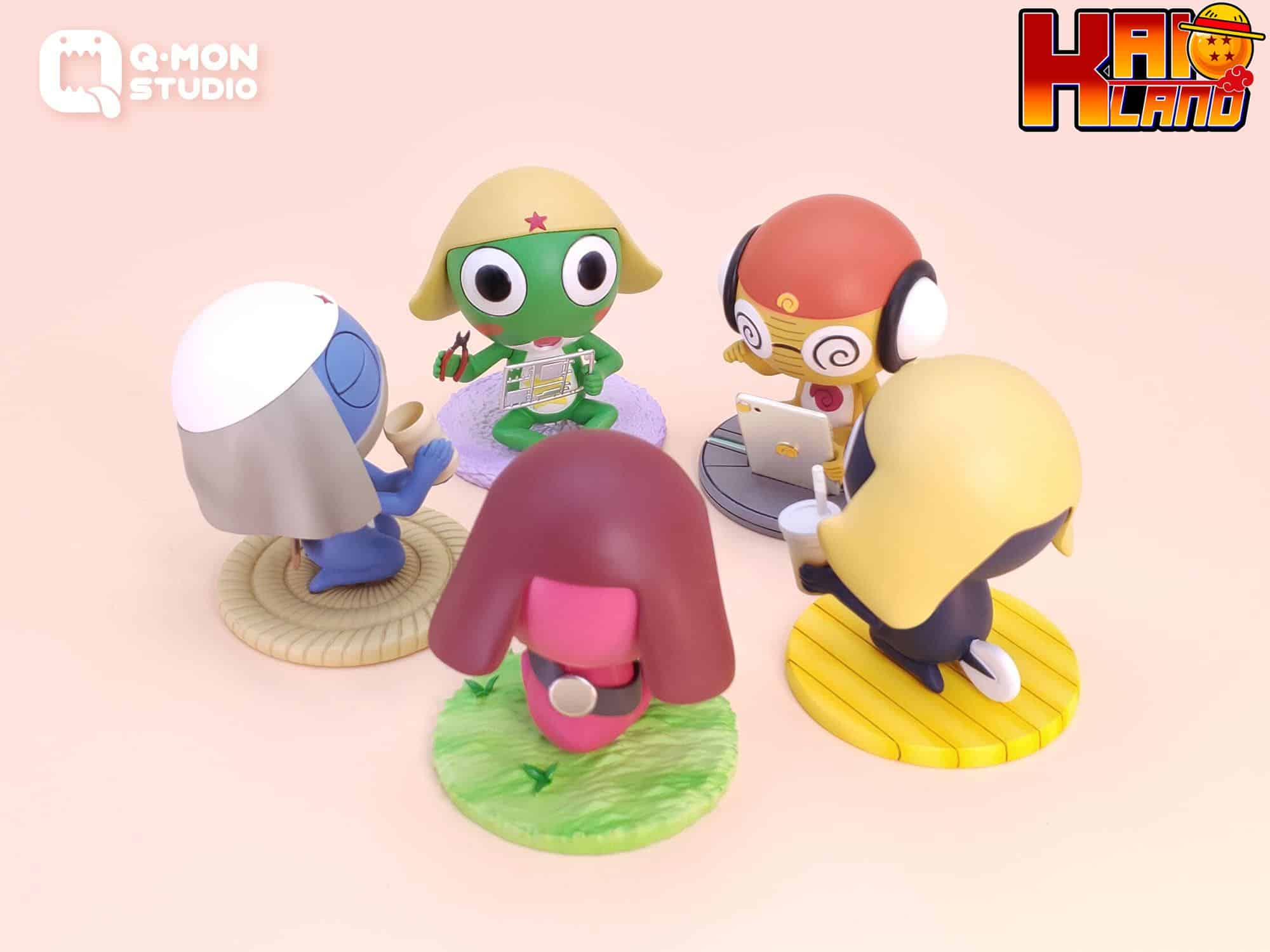 Keroro Gunsou Q MON Studio Keroro team Resin Statue