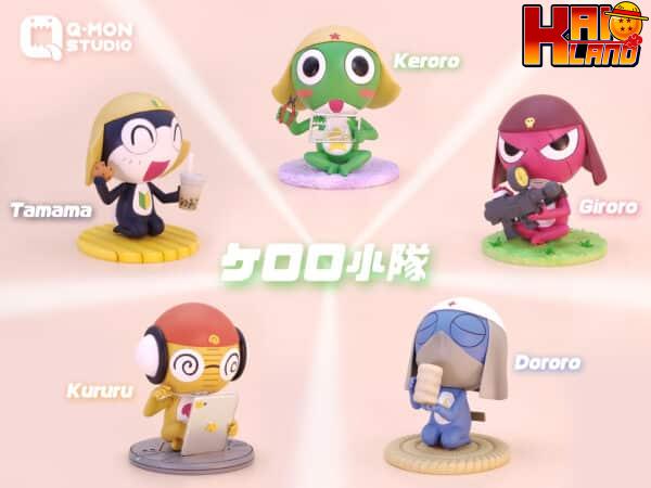 Keroro Gunsou Q MON Studio Keroro team Resin Statue 2