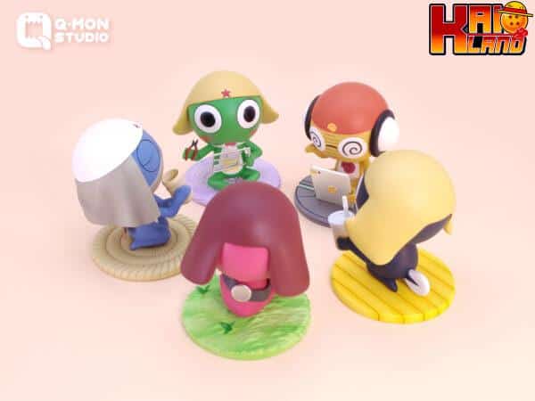 Keroro Gunsou Q MON Studio Keroro team Resin Statue 6