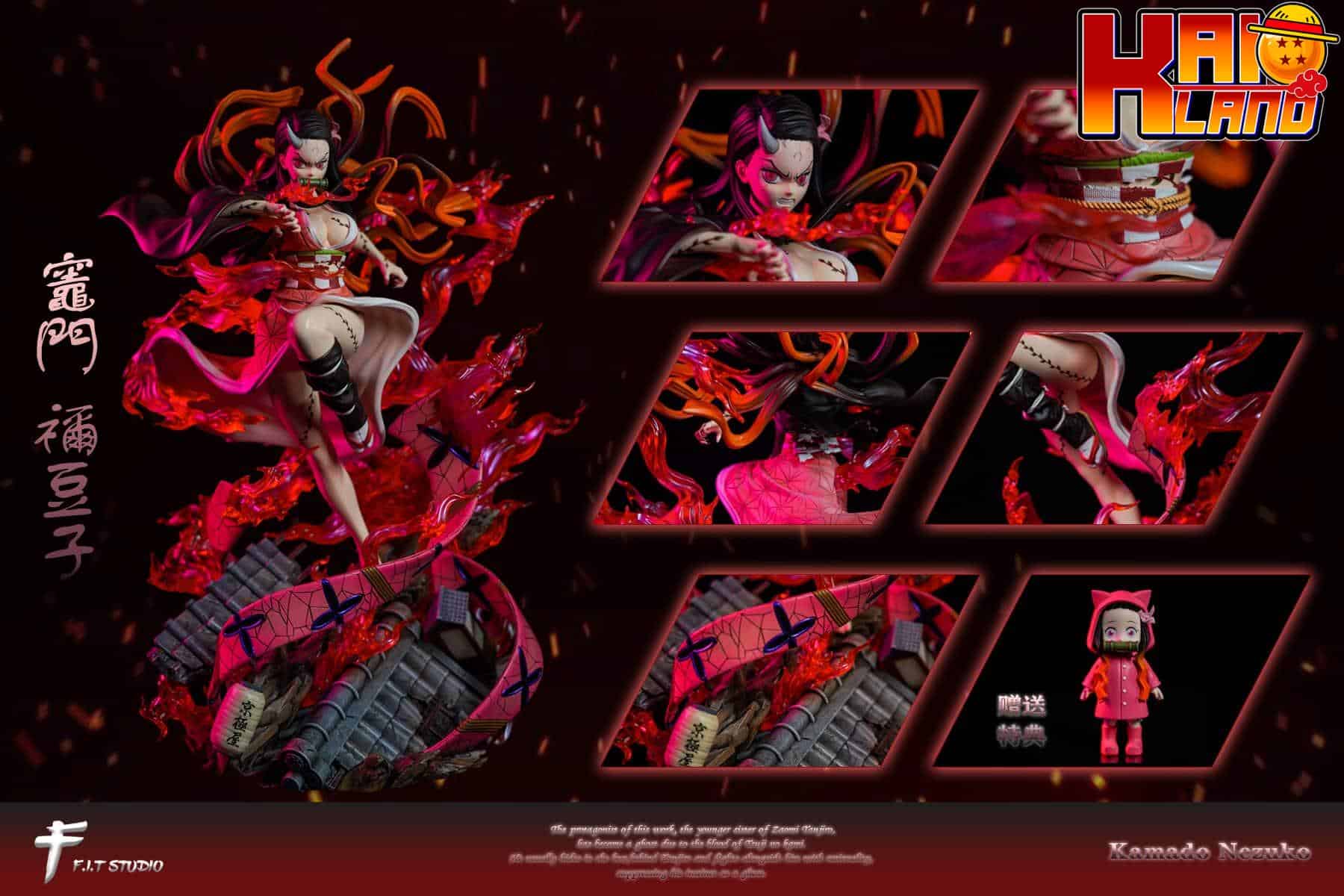 Kimetsu No Yaiba FIT Studio Nezuko Resin Statue