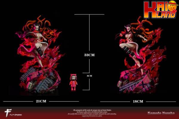 Kimetsu No Yaiba FIT Studio Nezuko Resin Statue 3