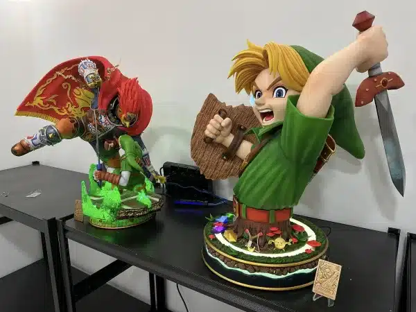 Legend of Zelda Kintsukuroi Creations Young Link Bust Life Size Resin Statue 2 1
