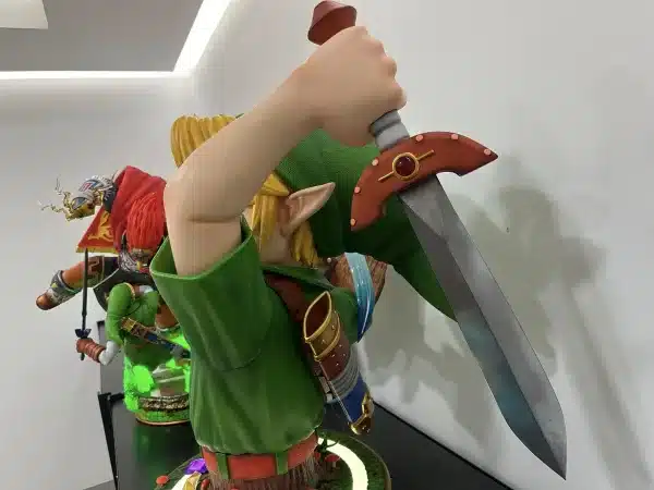 Legend of Zelda Kintsukuroi Creations Young Link Bust Life Size Resin Statue 4 1