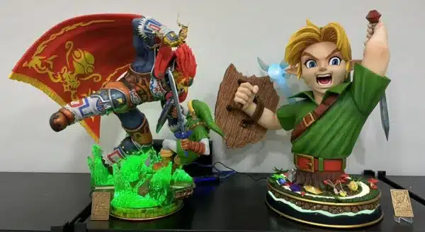 Legend of Zelda Kintsukuroi Creations Young Link Bust Life Size Resin Statue